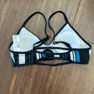 Cupshe Stripes Bikini Top